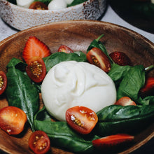 Load image into Gallery viewer, Fresh Burrata Locally Made - Crumbs and Grubs
